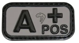 Patch PVC Groupe Sanguin Viper - sport attitude