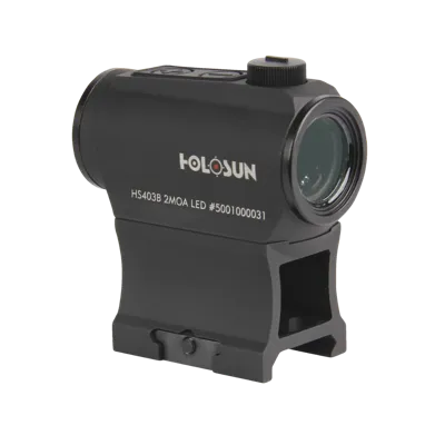 Viseur Tubulaire Holosun 403B Point Rouge 2 MOA 1 x - uni france