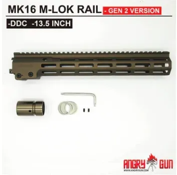 MK16 M-LOK Rail 13.5 Inch - GEN 2 Version - DDC - AngryGun