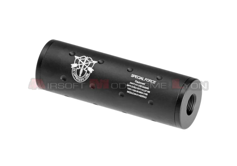 Silencieux Special Forces · Negro