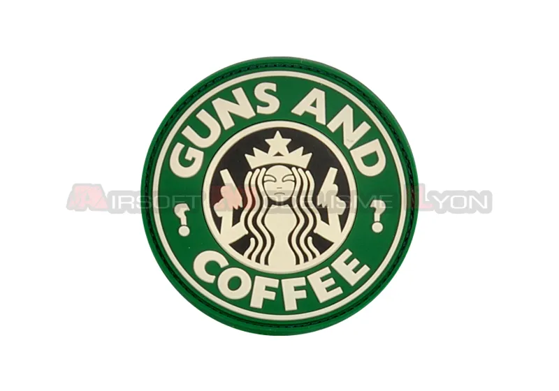 Patch PVC Guns and Coffe Color