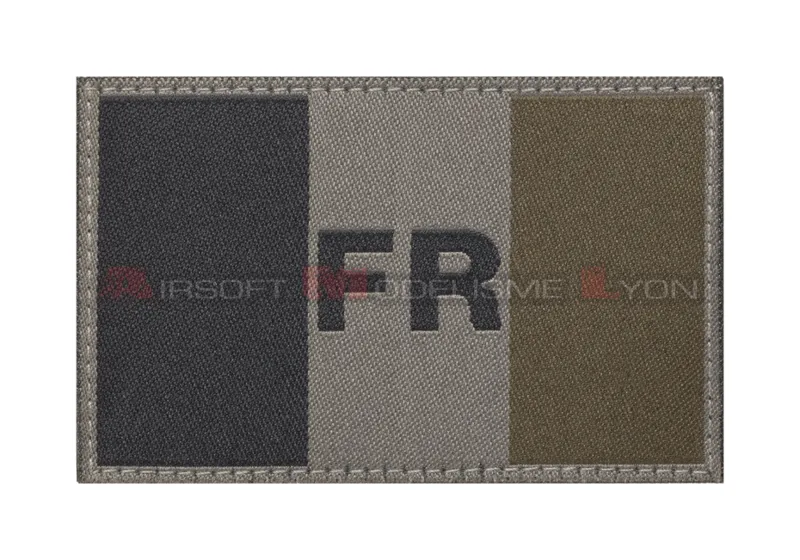 Patch Tissu France RAL7013