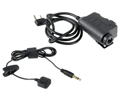 Pulsante Tattico M52 per M32 Attacco Baofeng + Ptt - EARMOR