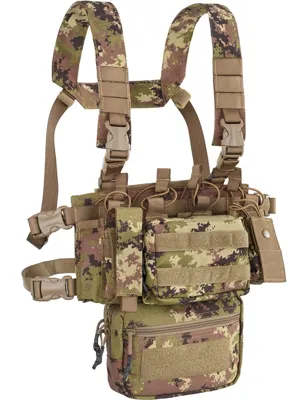 Combo Mini Chest Rig 900D Poly MOLLE - DEFCON 5