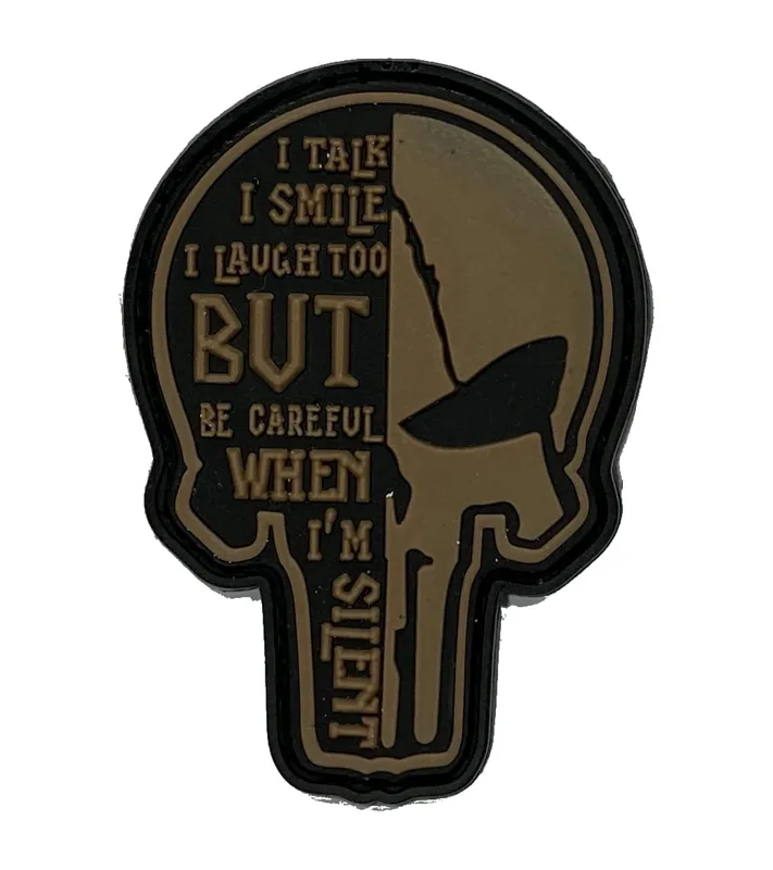 THE TOWER COMPANY Silent Skull Patch 3D