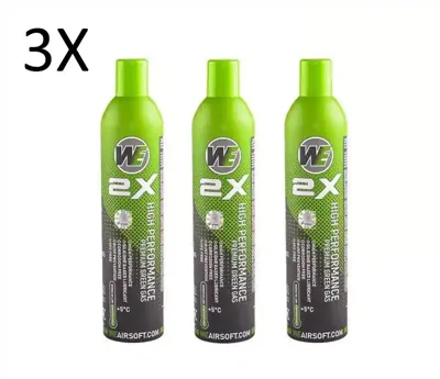 3x Bombole Green Gas 2x Premium Da 800 ml - WE