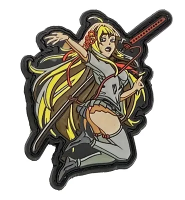Katana Girl Patch 3D - THE TOWER COMPANY