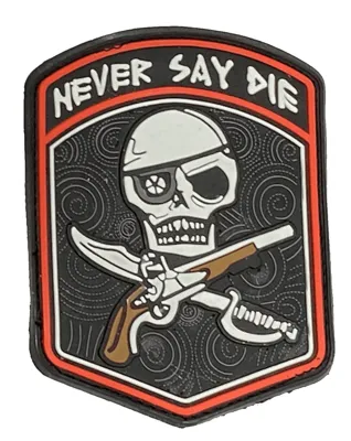 Never Say Die Patch 3D - THE TOWER COMPANY
