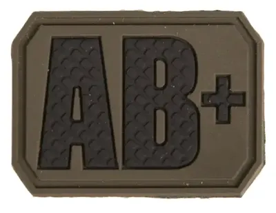 3D Blood Ab+ Patch 3D - MIL-TEC