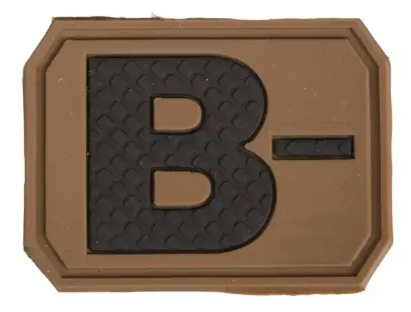 MilTec 3D Blood B- Patch 3D · Coyote