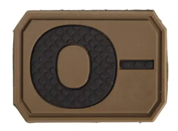 MilTec 3D Blood o- Patch 3D · Coyote