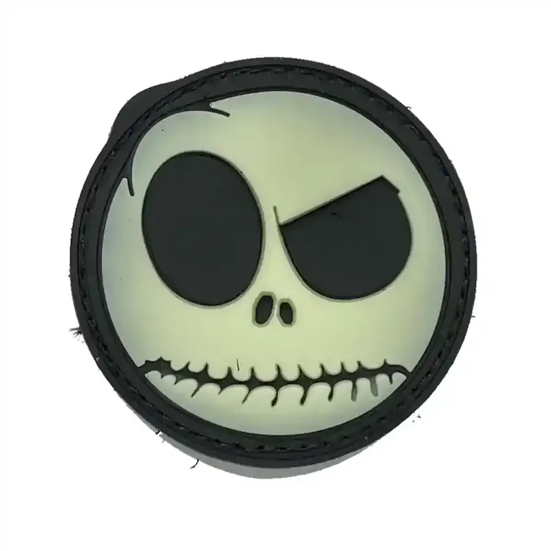 101 Inc Nightmare Smiley Patch 3D – Fosforescente