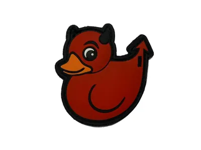 Devil Duck Patch 3D - 101 INC