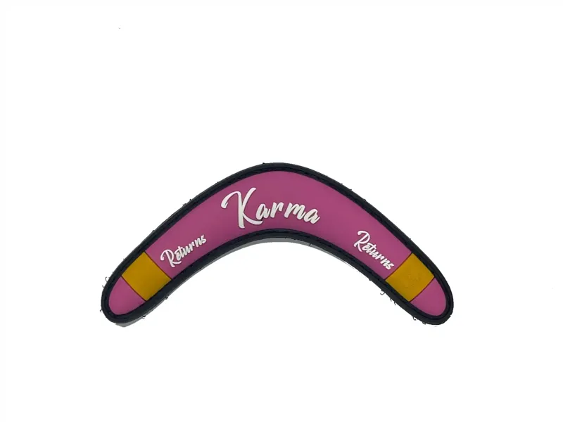 JTG Karma Returns Patch 3D · Rosa