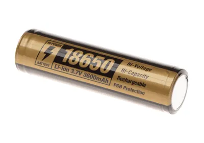 Batteria 18650 Li-On 3,7V 3600mAh Ricaricabile - CLAW GEAR
