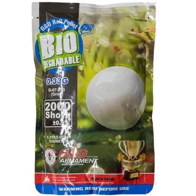 Pallini Bio 0.33 gr Precision – 2000BBs - G&G