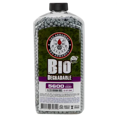 Pallini Bio 0.33 gr Precision – 5600BBs - G&G Armament
