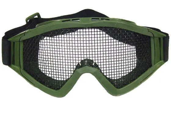 Wosport Occhiali a Rete Larga · Od green