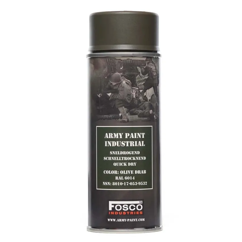 Fosco Industries Vernice Da 400 ml – Drab · Verde / OD