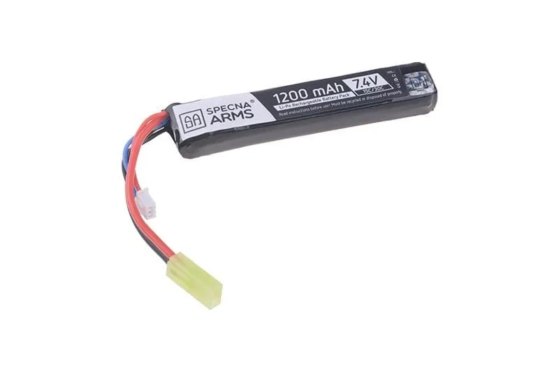 Specna Arms 7.4V 1200mAh LIPO Battery 15 / 30C