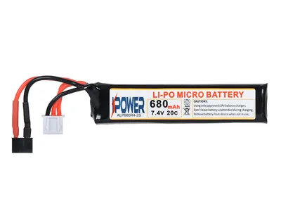Battery Li-Po 680mAh 7.4V 20C Micro – Deans - IPower