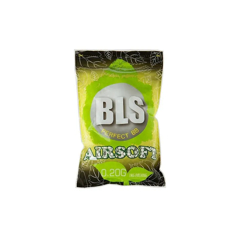BLS (Taiwan) BIO Pellets 0,20g, 5000 BBs · Blanco