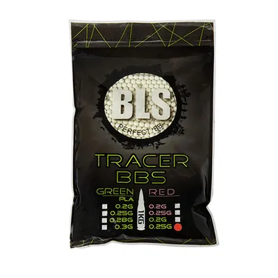 Tracer Pellets 0,25g, 4000 BBs - Illuminating - BLS (Taiwan)