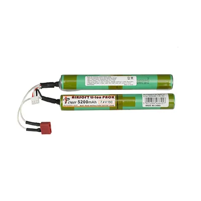 LI-ION Nunchuk Doble 5200mAh 7.4V 15C (T-Plug) - IPower