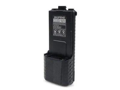 Enlarged LI-ION Battery for the Baofeng UV-5R Radio, 3800 mAh
