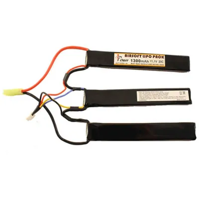 LIPO Nunchuk Triple 1300mAh 11.1V 20C - IPOWER