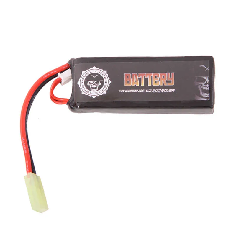 Duel Code LIPO Stick 1600mAh 7.4V 20C