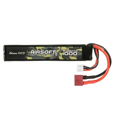 LIPO Stick 1000mAh 7.4V 25C (T-Plug) - GENS ACE