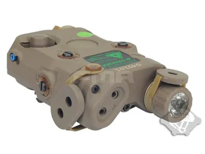 AN/PEQ15 LA-5 Upgrade Version (LED Flashlight, / IR Laser) - FMA Airsoft