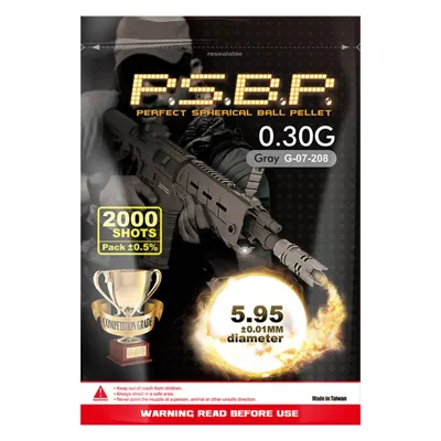 Bolas 0.30g 2000 BBs - G&G ARMAMENT