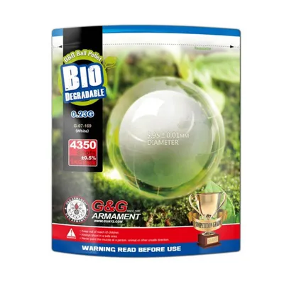 Bolas Bio 0.23g 1kg - G&G ARMAMENT