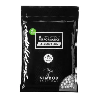 Bolas Bio 0.45g Heavy Weight Performance 1000 BBs - NIMROD