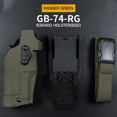 Holster Glock 17 with x300 Flashlight - Wosport