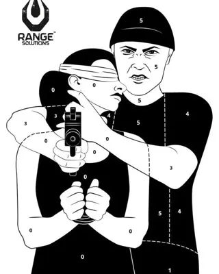 Hostage Shooting Targets 50 Pcs - Range Solutions