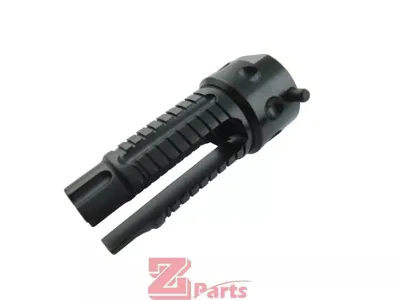 KAC QDC Steel Flash Hider - 3 Prong Type B - Zparts