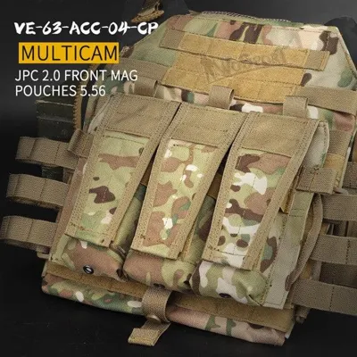 JPC Vest 2.0 Front Accessory Package 5.56 Triple Package - Wosport