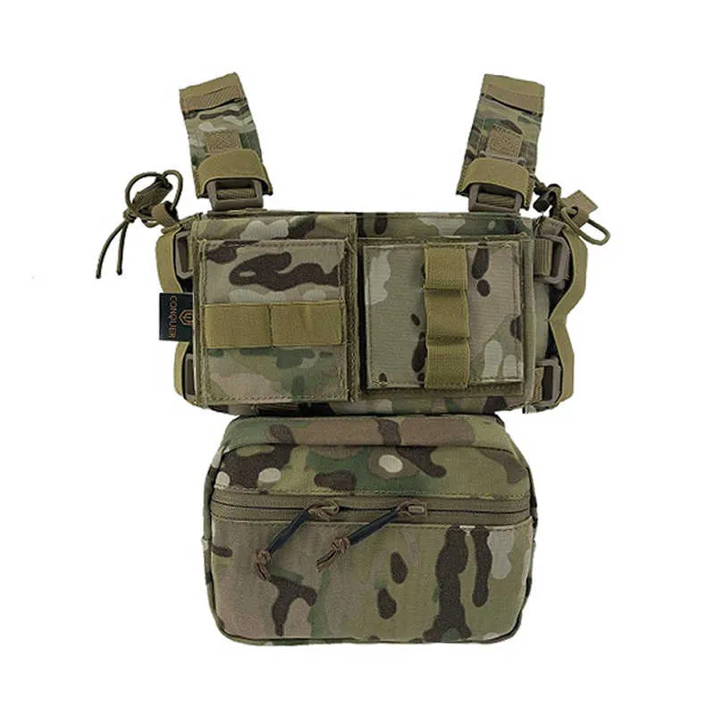 Conquer Chest Rig Mini Chest Rig Estilo · Multicam