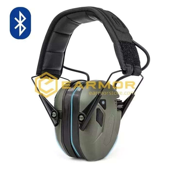 Earmor M300T Bluetooth Electronic Hearing Protector · Foliage green