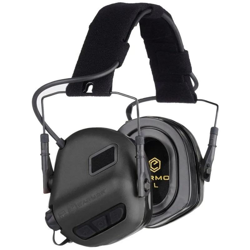 Earmor M31 Plus Electronic Hearing Protector · Negro