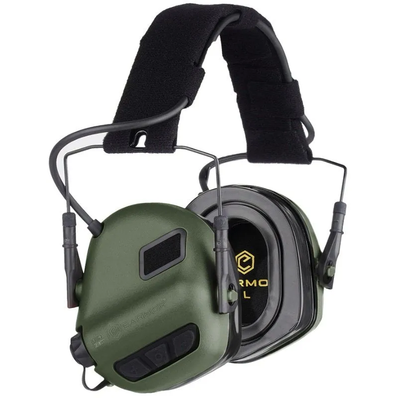 Earmor M31 Plus Electronic Hearing Protector · Foliage green
