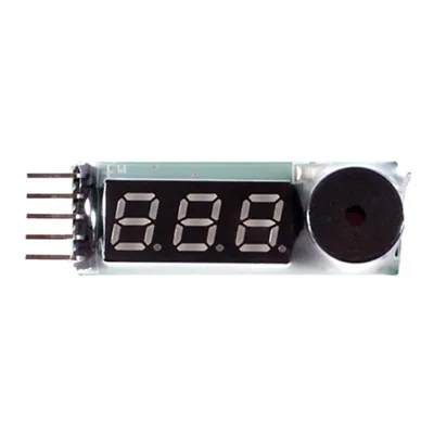 Comprobador de Baterías LIPO Security Alarm with Display - IPower