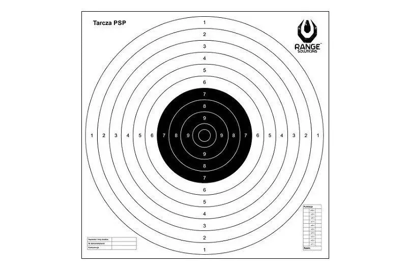 Range Solutions Pratice Targets Set - 50 Pcs
