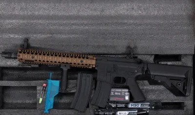 Colt x Daniel Defense MK18 SA-P26 PRIME BLDC Assault Rifle 14.5" - Specna Arms