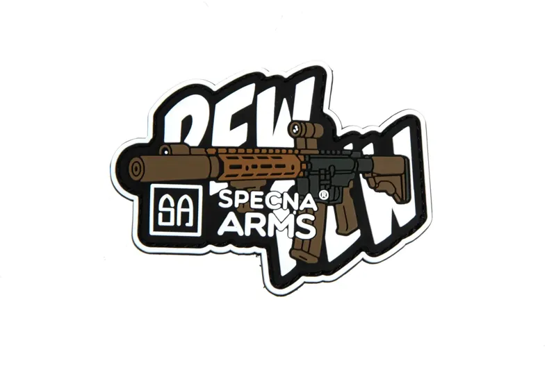 Specna Arms Pew Pew Patch · Black white