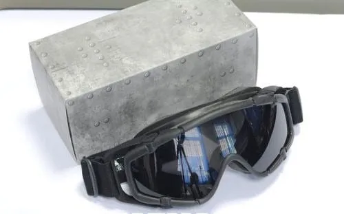 FMA Airsoft Tactical Goggles with Helmet Mount