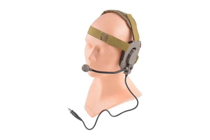 Specna Arms Tactical Headset · Tan / FDE